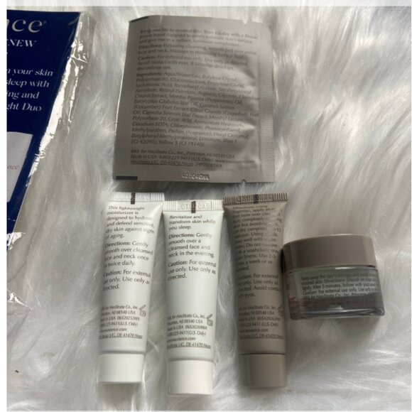 Exuviance Skincare Sample Bundle; Mud Mask Renewal Mask Morning Glow & More - Picture 5 of 5